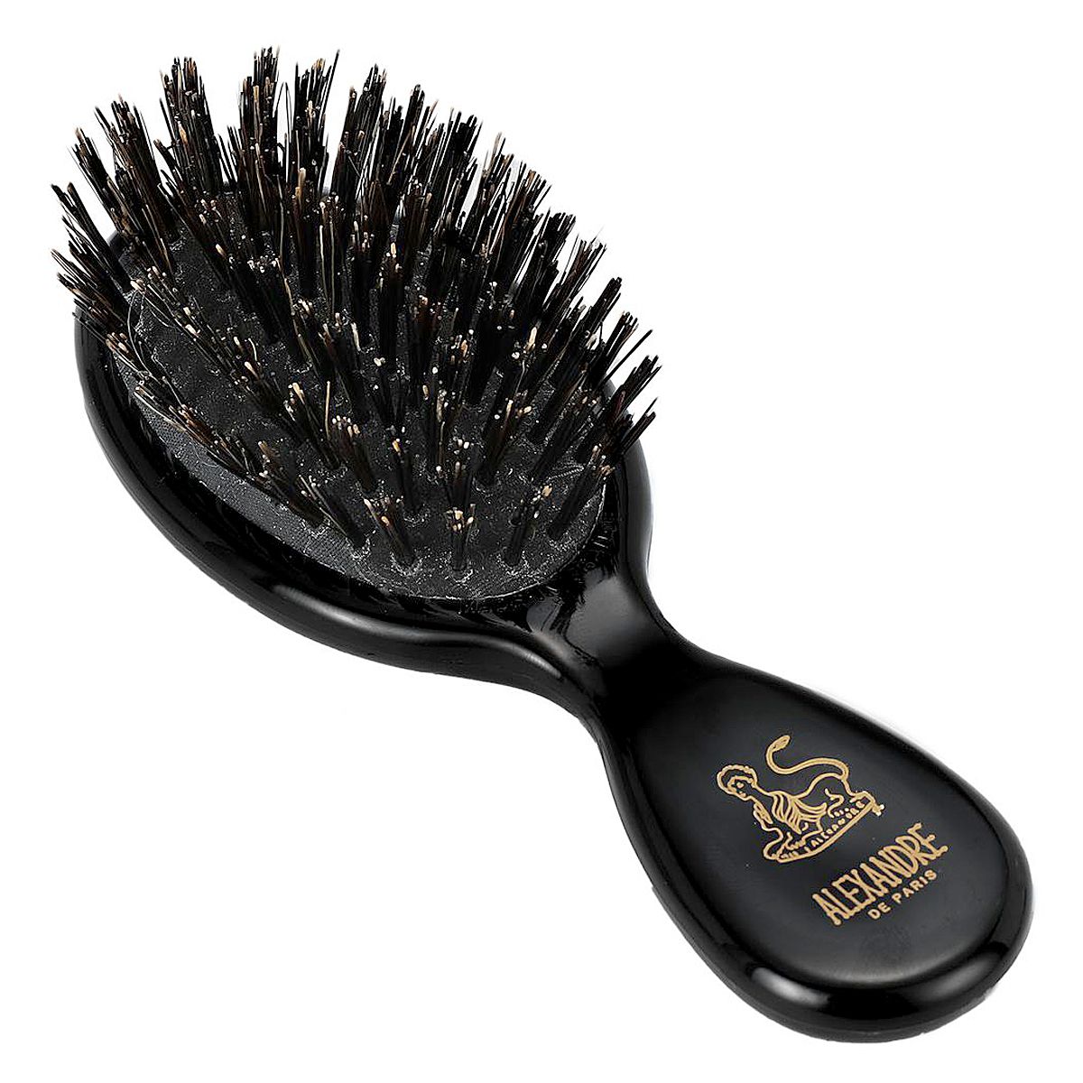 アレクサンドル ドゥ パリ ALEXANDRE DE PARIS ヘアアクセサリー LA RAVISSANTE HANDBAG BRUSH 14CM ラヴィサント ハンドバッグ ヘア ブラシ NBRS-50044 N NOIR ブラック