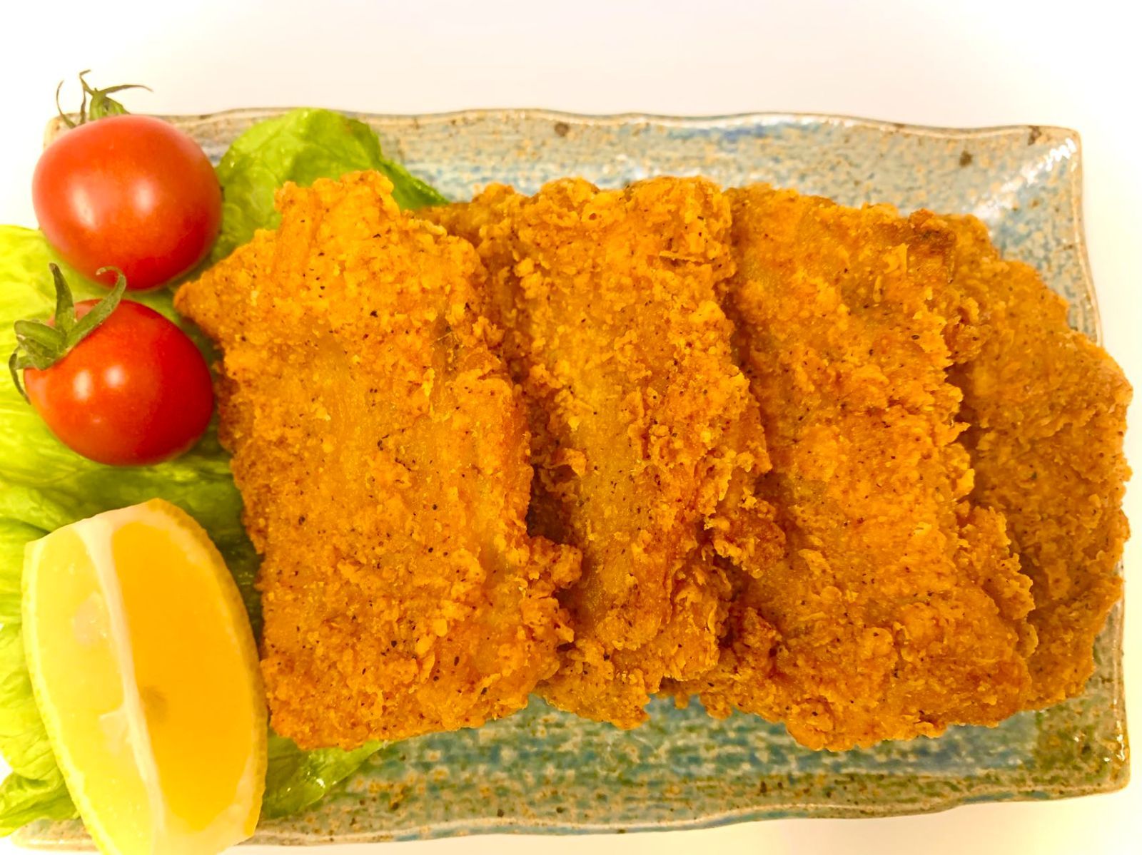 【業務量サイズ】骨なしフライドチキン（７０ｇ×１０枚）×８パック（8０枚入）（送料込み）