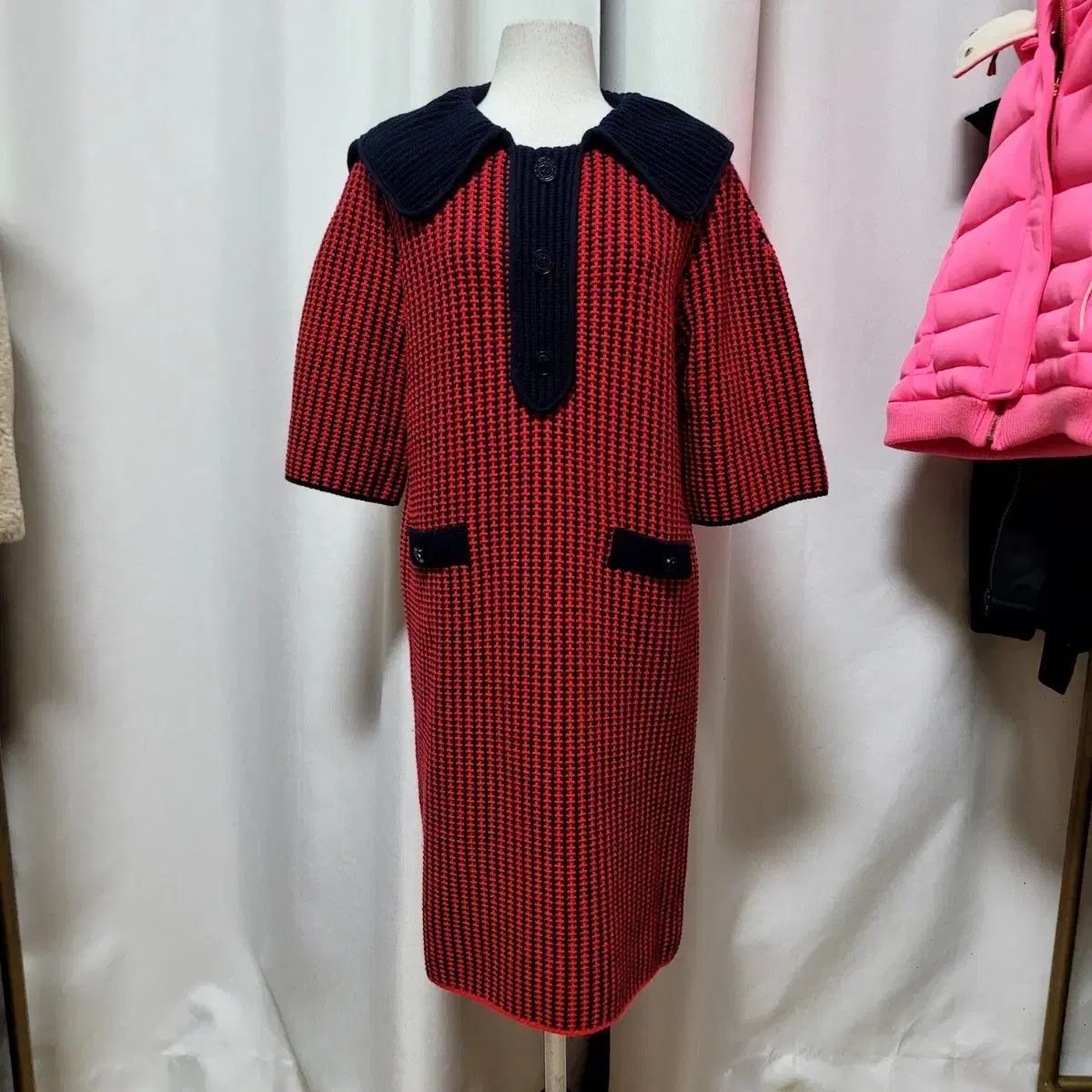 LUCKY CHOUETTE ラッキーシュエトゥ ニットワンピース