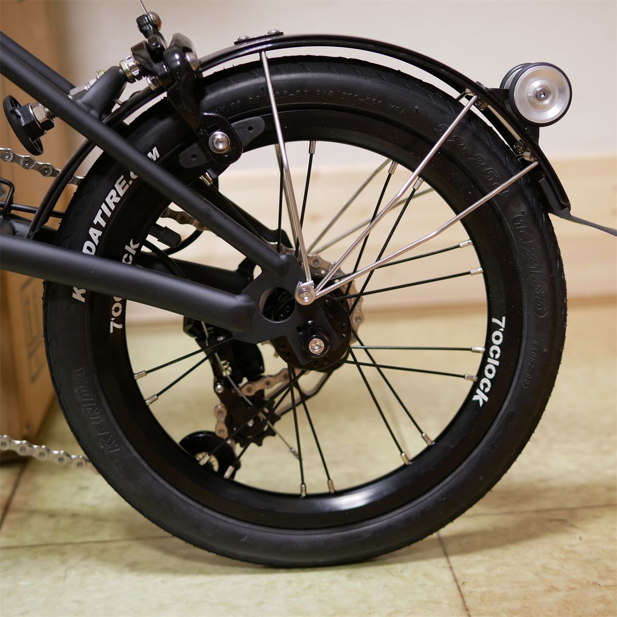 MINT BOB3-14K 14インチ折り畳み自転車 BROMPTON風 ダホンk3 国内正規 