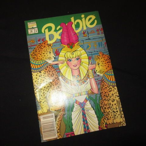 90’s1991年BarbieバービーComic Bookコミックブック本ビンテージMAVEL COMICSマーベルコミックフィギュア人形ぬいぐるみC