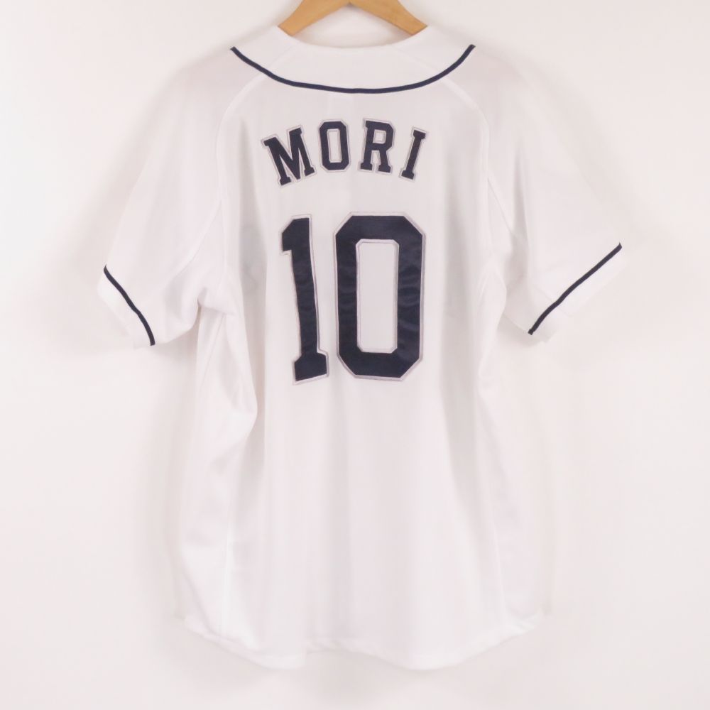 g■美品 MAJESTICマジェスティック 埼玉西武ライオンズ 応援用レプリカユニフォーム XL 美品 Majestic マジェスティック 埼玉西武ライオンズ 10 森友哉