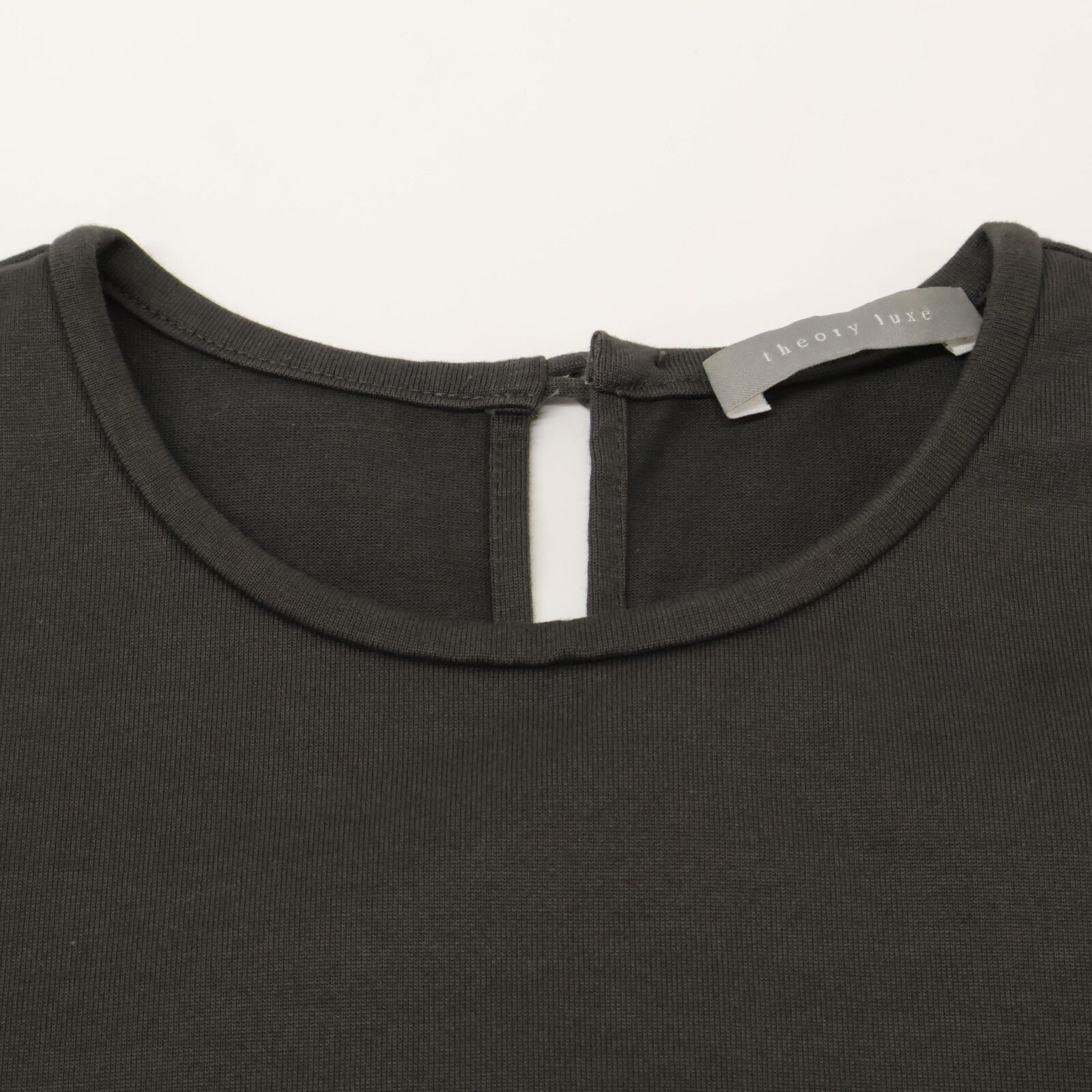 Theory Luxe セオリーリュクス 半袖 フリル カットソー 36 pr14062143-2.jpg
