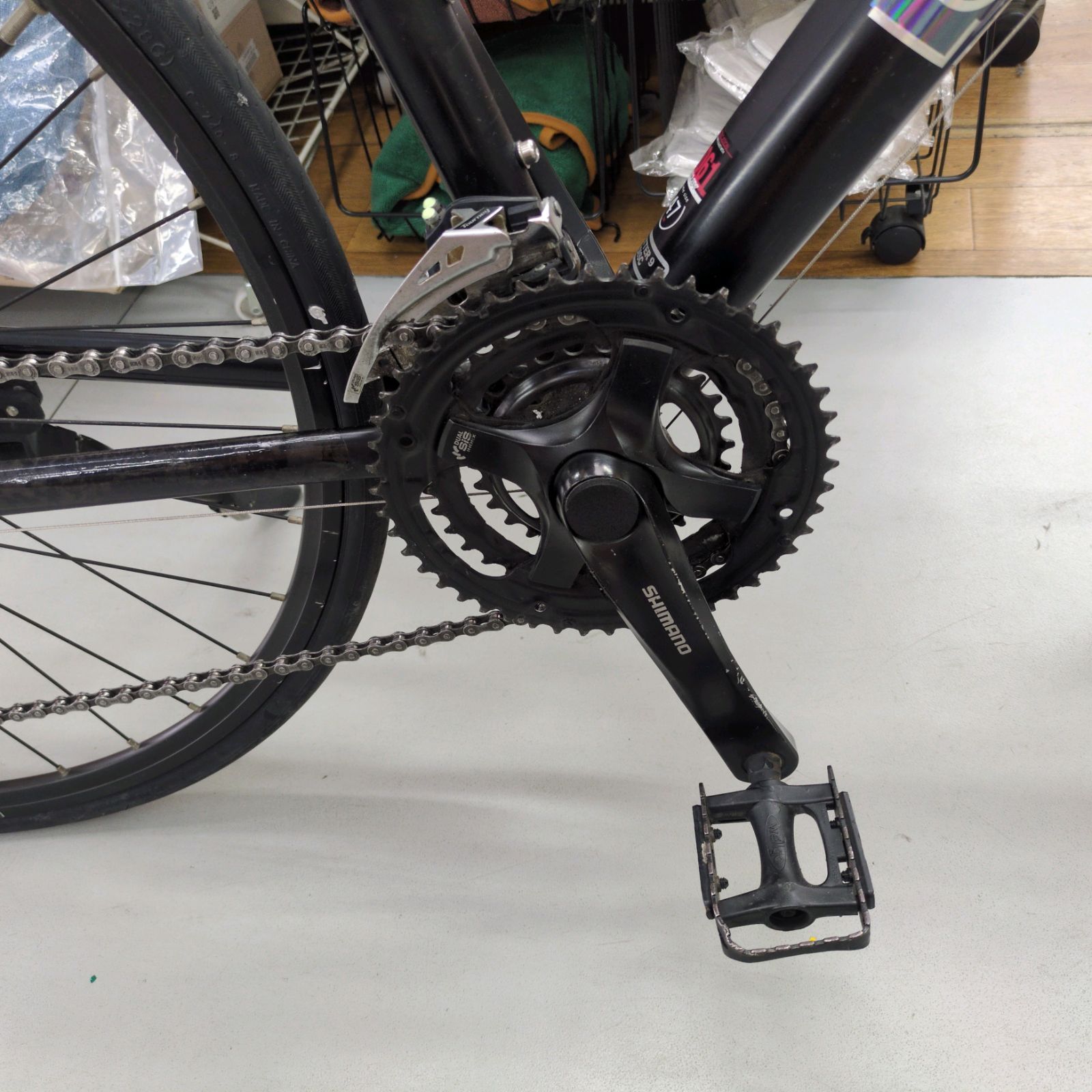 J503 ☆小キズ使用感☆クロスバイク☆ルイガノ☆SETTER9DISK☆3✕8段