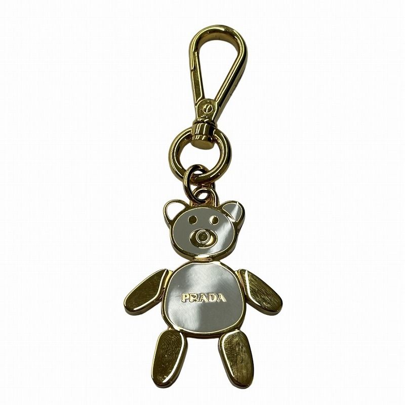 PRADAプラダベアキーチャーム PRADA(プラダ)の『ベアバッグチャーム』に熱視線!〈韓国アイドルも愛用