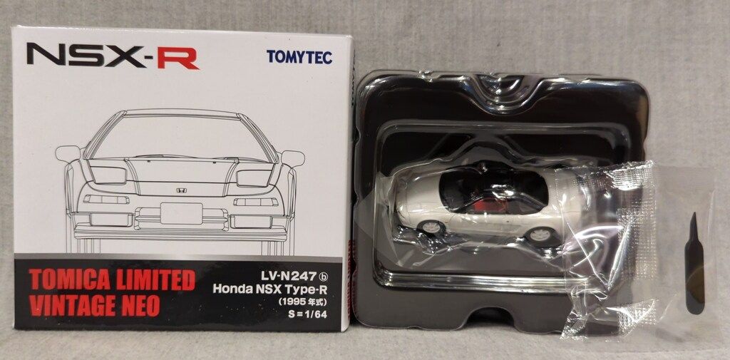 トミーテック TOMICA LIMITED VINTAGE NEO Honda NSX Type-R (白