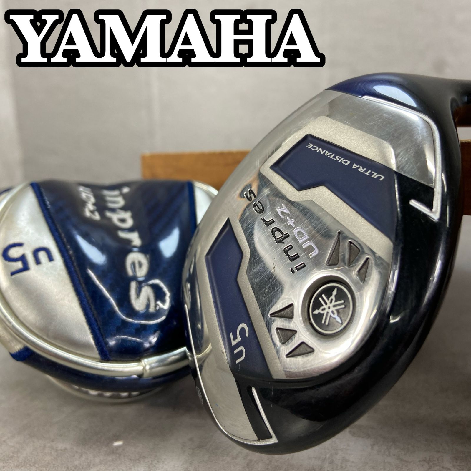 ヤマハ - YAMAHA　ヤマハ　inpres　UD+2　インプレス　メンズゴルフ5U　カーボン　R　右利き用　UT　ユーティリティー　ヘッドカバー　39.75インチ YAMAHA ヤマハ inpres UD+2 インプレス メンズゴルフ5U カーボン