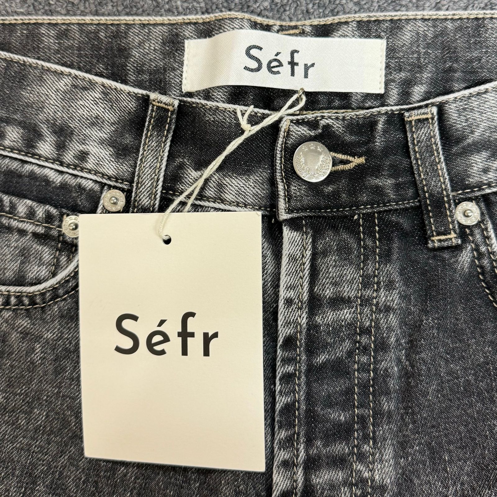 定価35900円 新品 sefr 23AW STRAIGHT CUT JEANS MARBLE WASH ストレートカットジーンズ マーブルウォッシュ  デニム セファ 23fwSC-mw 29 66214A - メルカリ