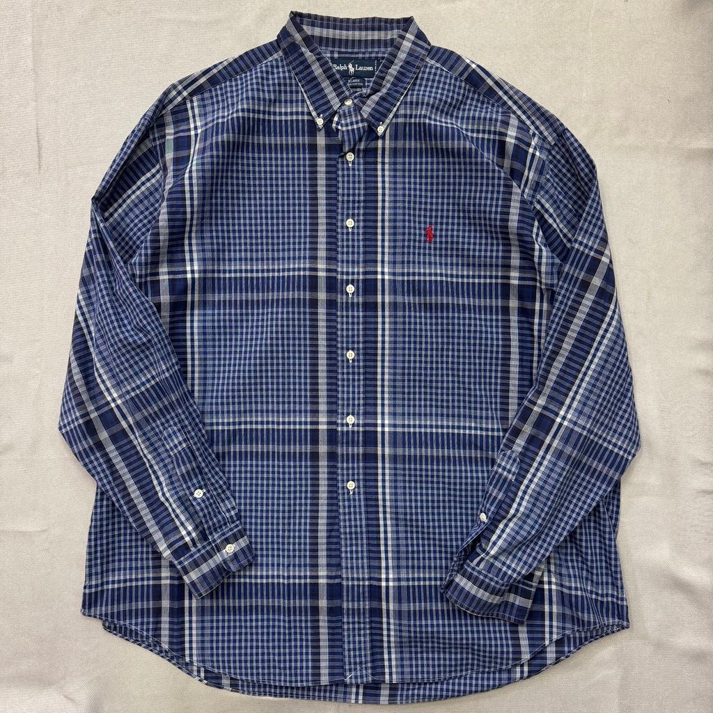 RRL Ralph Lauren チェック柄長袖シャツ