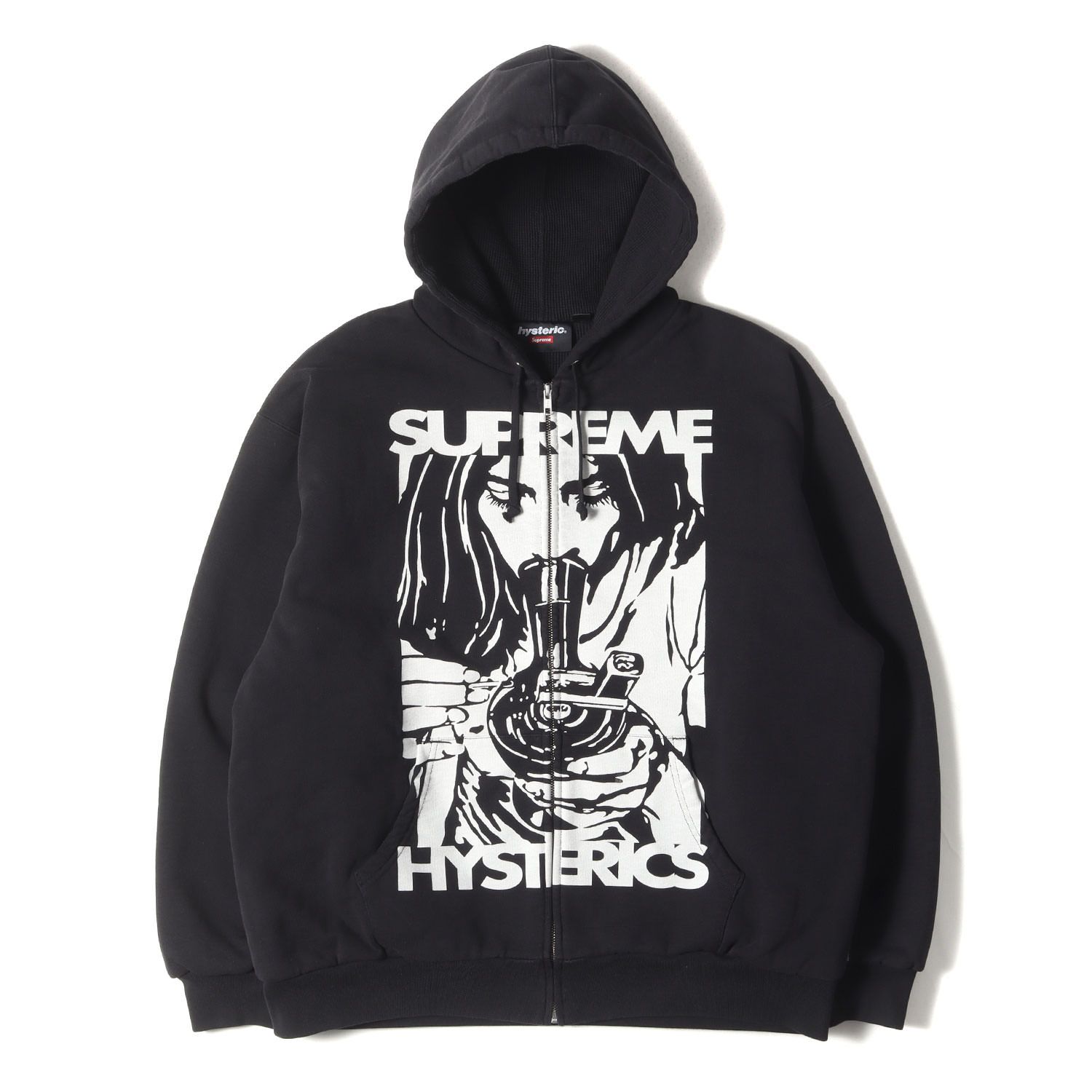 SUPREME ワッフル サーマル パーカー（Supreme 'Hooded Waffle