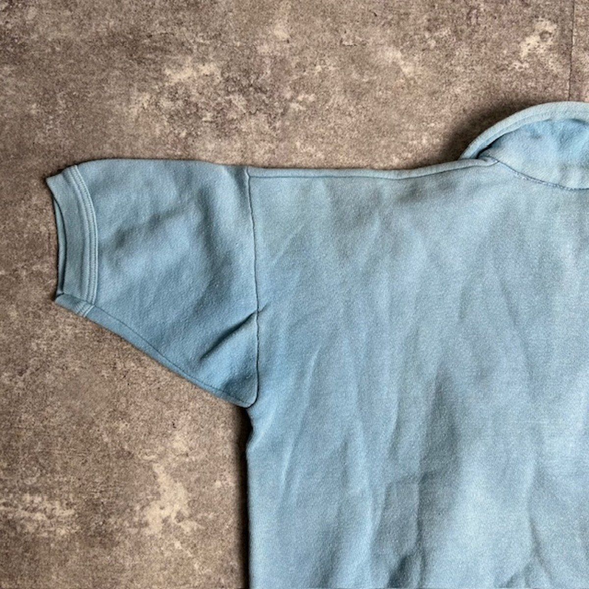 60s 半袖 スウェット PACIFIC ATHLETIC COMPANY 60s collegiate pacific pale blue S/S sweat ヴィンテージ