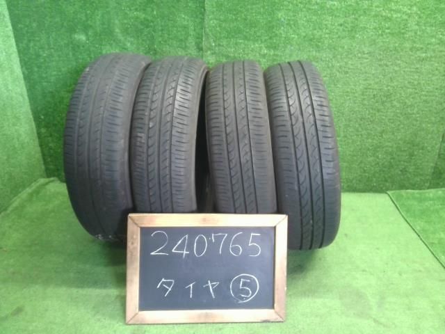 個人宅不可・離島不可(5) 14インチ 夏 ノーマルタイヤ 4本 155/65R14 ヨコハマ BluEarth 21年 自社品番 240765