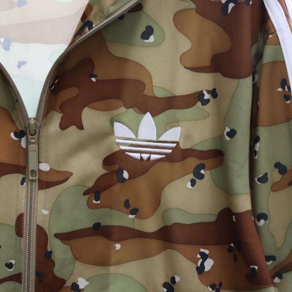 アディダスオリジナルス　トラックジャケット　Ｌ　迷彩柄 adidas アディダスオリジナルス トラックジャケット 総柄