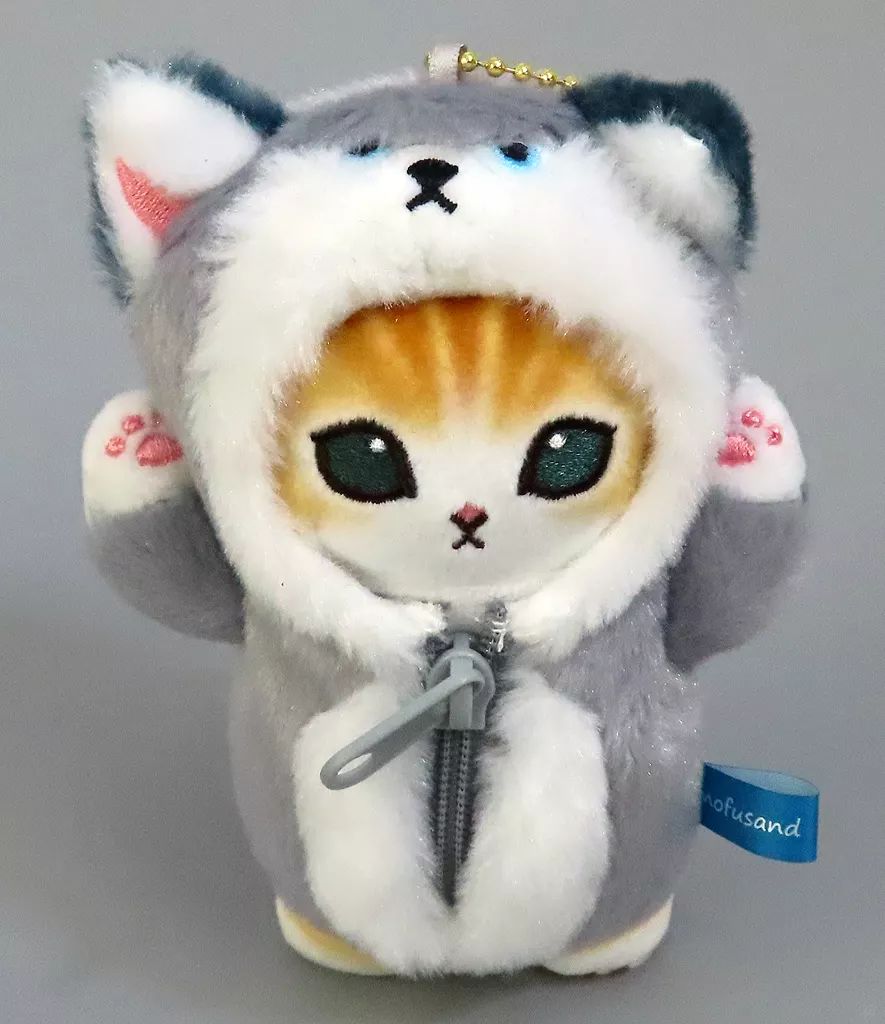 mofusand 着ぐるみにゃん ぬいぐるみSS(オオカミ) | mofusandもふもふ