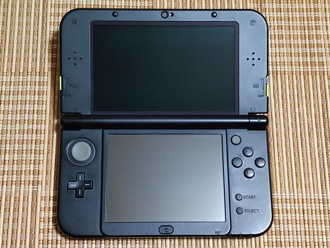new3dsll ライム　未開封　新品未使用 人気，低価 本体 New3DSLL ライム×ブラック A