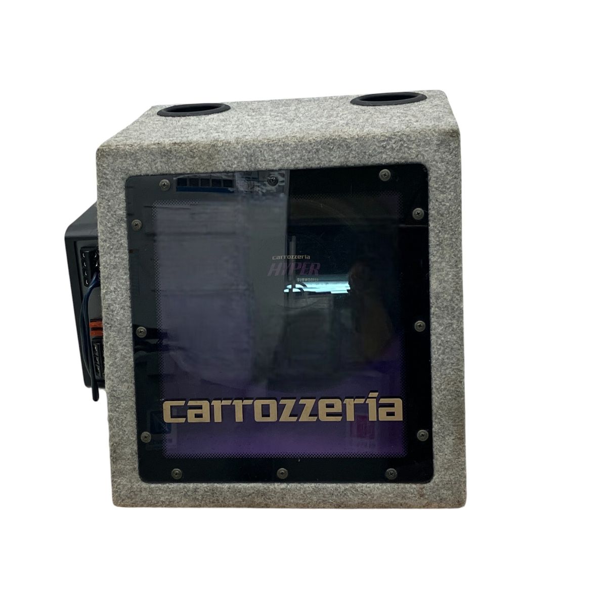 carrozzeria HYPER ウーファー GM-D7100 アンプセット カーオーディオ ジャンク C10432158