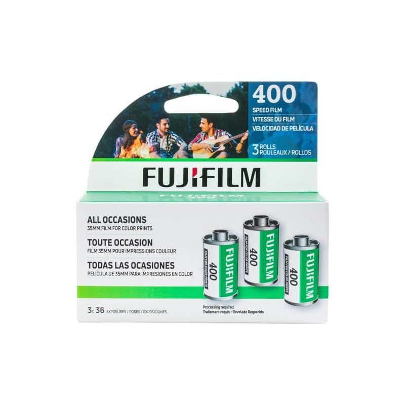 Fujifilm フジフィルム スペリア X-TRA 36枚撮り 35mmフィルム ISO 400 合計108枚撮り 3本入りパック 0