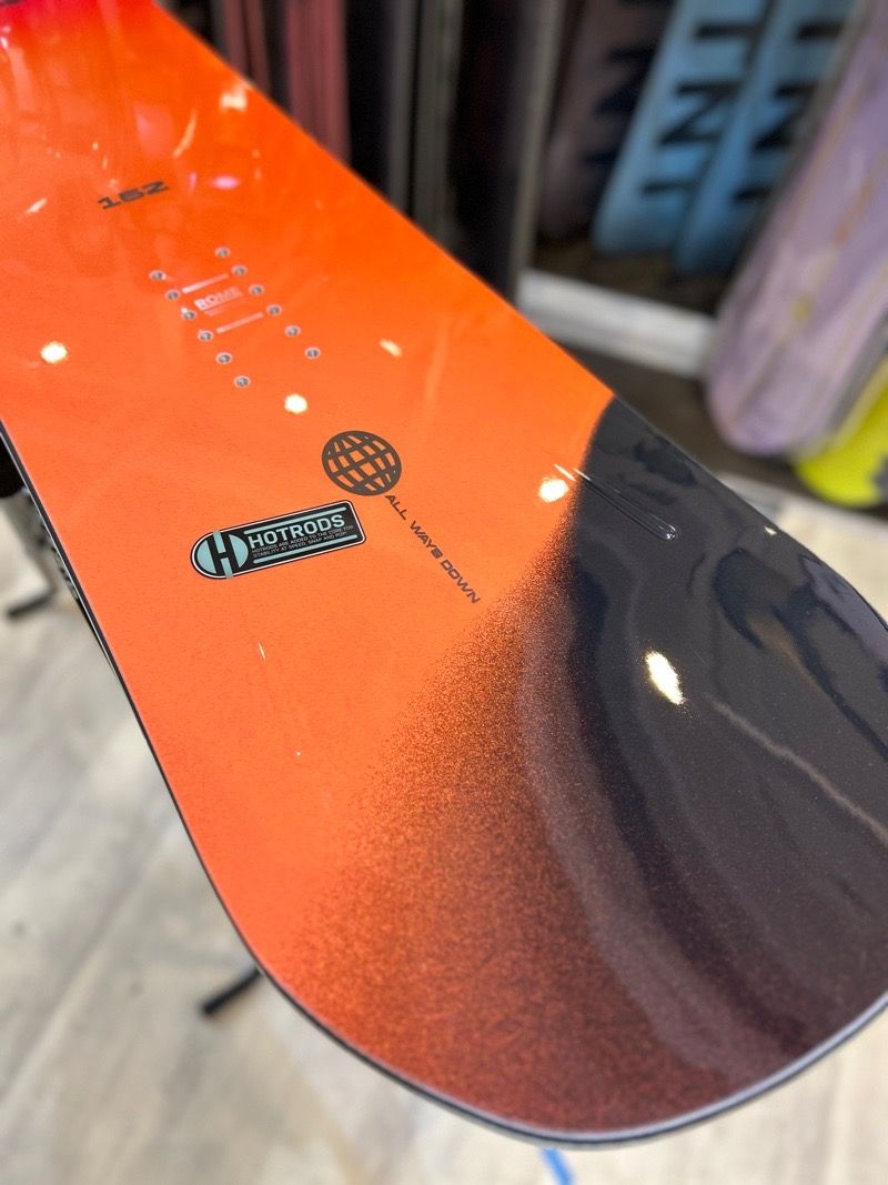 メンズ スノーボード 板 158 cm ROME RAVINE ロームラヴィーン 25-26 オールラウンド カービング キャンバー