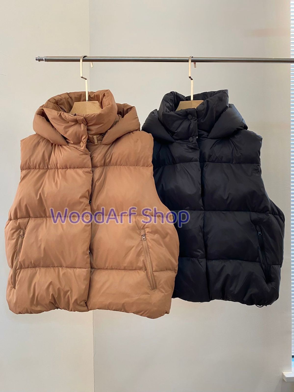 2025新型Aloレディースカジュアル柔らかベスト保温ノースリーブフードダウンベスト