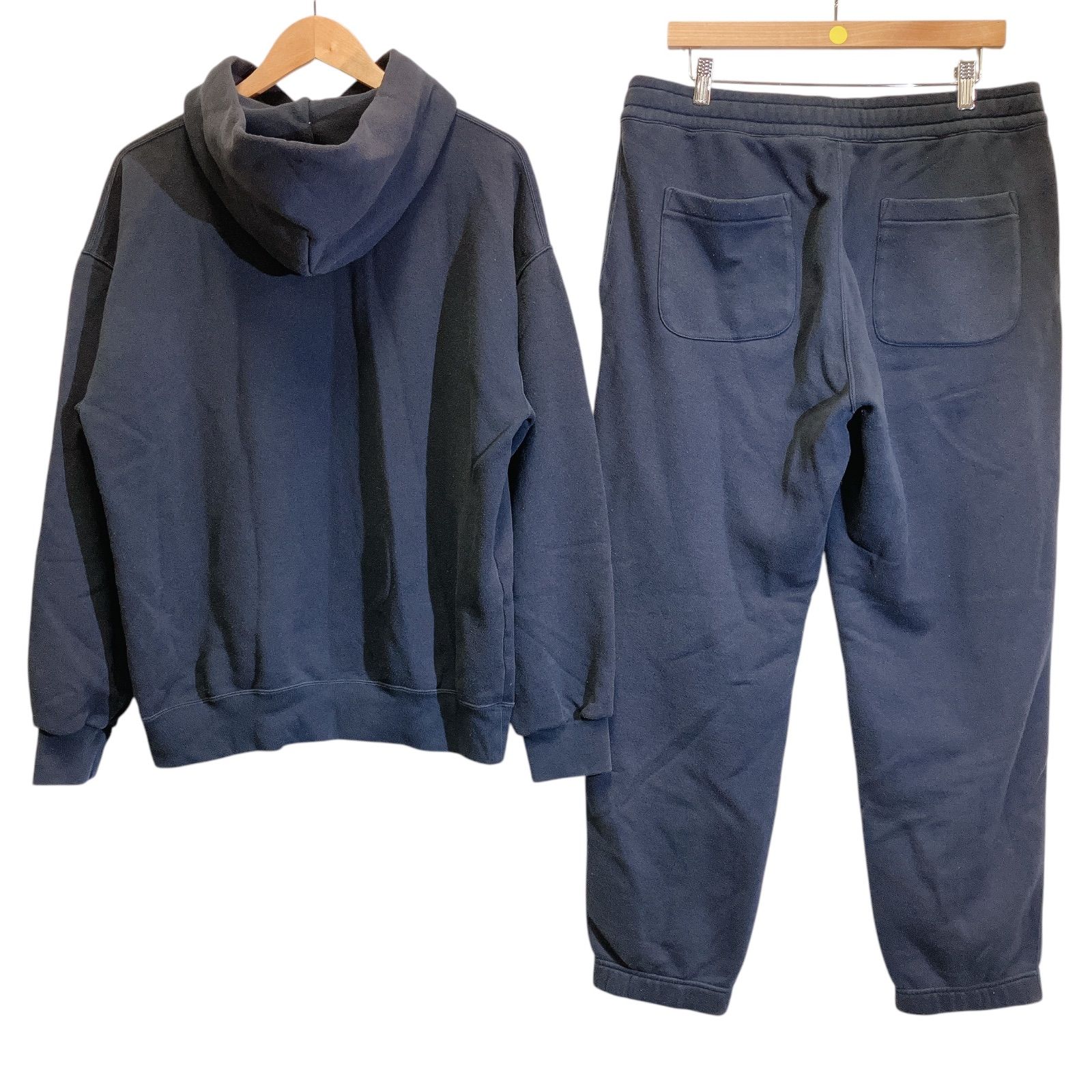 ENNOY エンノイ セットアップ パーカー スエットパンツ ネイビー