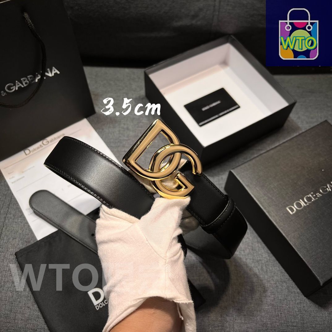 今日WTO】Dolce & Gabbana ドルチェ & ガッバーナ レザーベルト-1