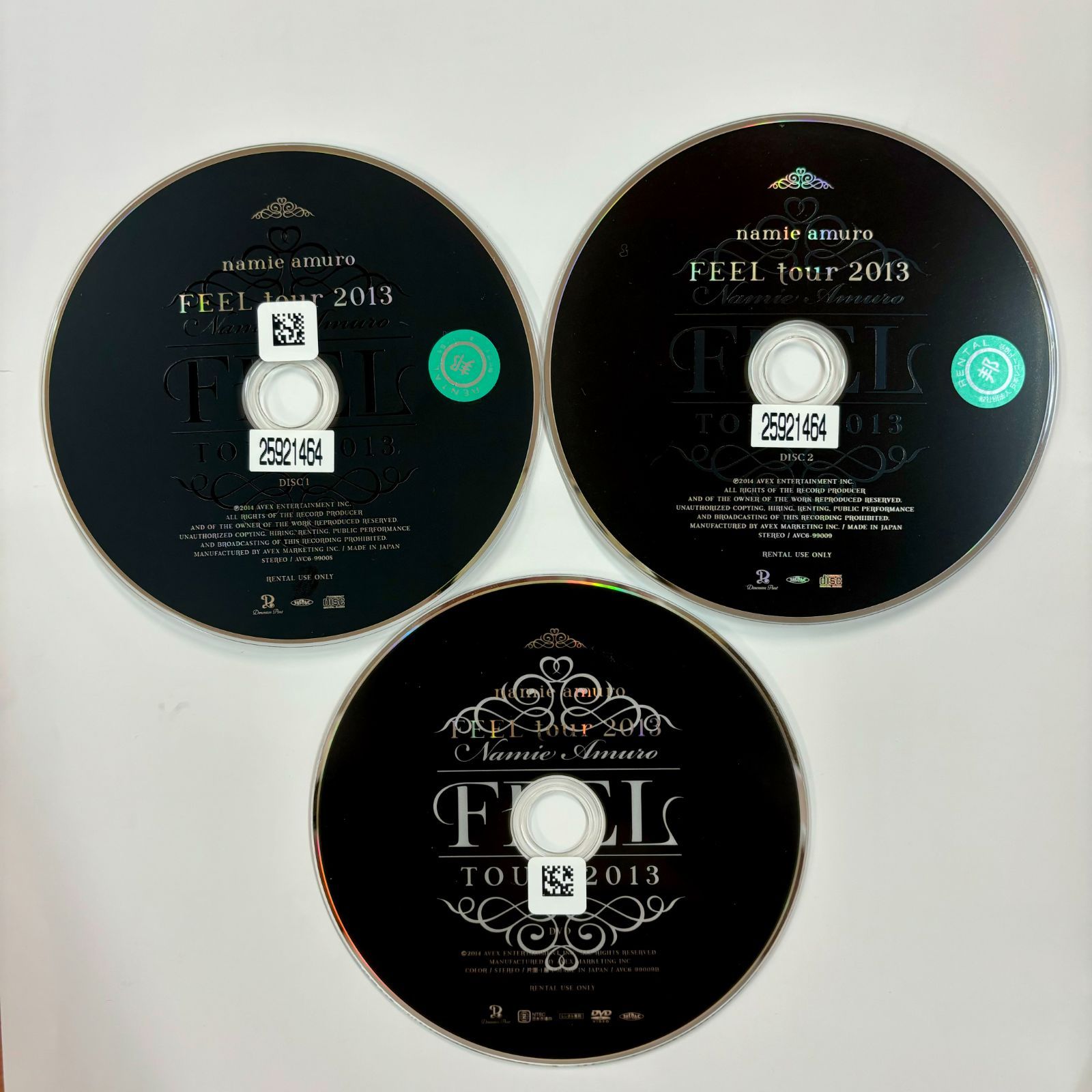 namie amuro FEEL tour 2013／安室奈美恵 3枚組 DVD付 - メルカリ