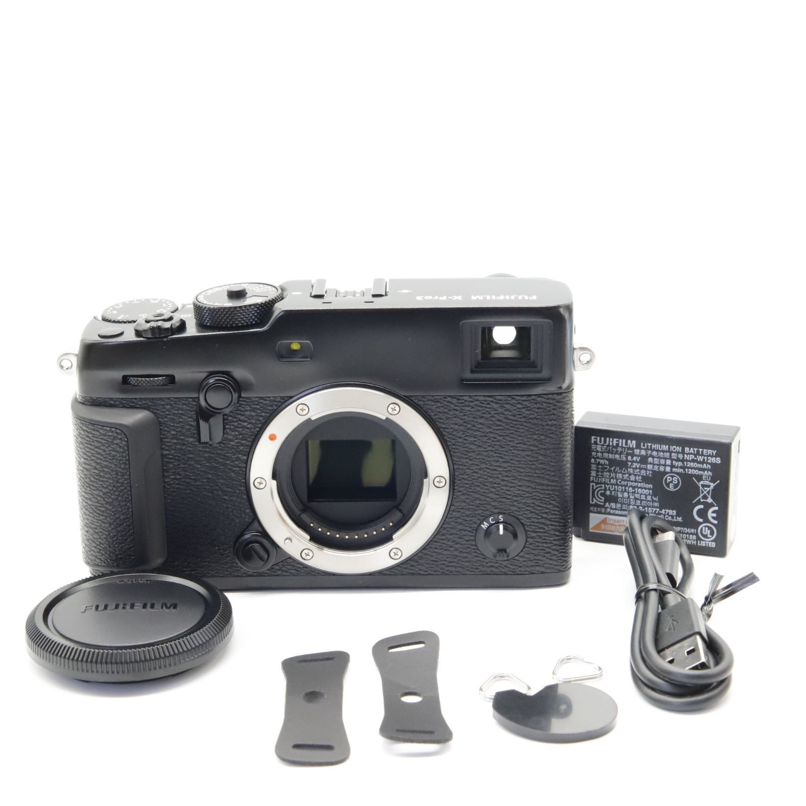 シャッター回数15回!】□ほぼ新品□ 富士フイルム(FUJIFILM) ミラーレス一眼カメラ X-Pro3 ブラック 防塵防滴耐低温 FX-X-PRO3  - メルカリ