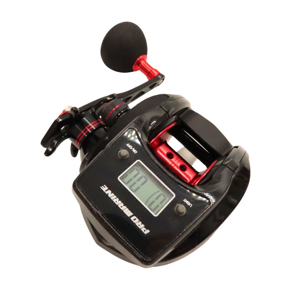 PRO MARINE DEGITAL EARTH DE250PE ベイトリール プロマリン デジタルアース 釣具 フィッシング 船釣り 海釣り 電子カウンター付き A2404038