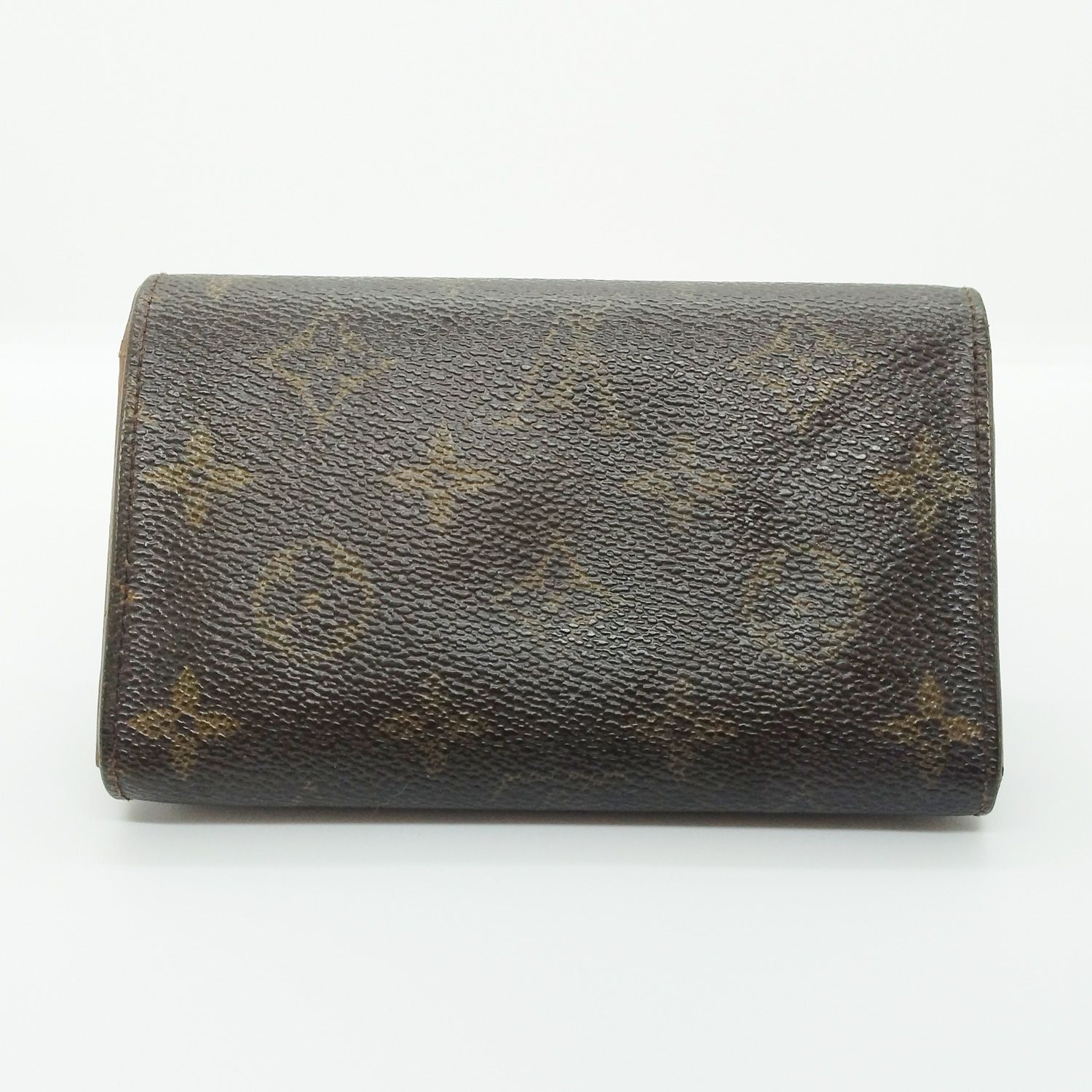 ルイヴィトン　折り財布　Ｌ字ジップ　トレゾール 美品 ルイヴィトン モノグラム ポルトフォイユ トレゾール L字