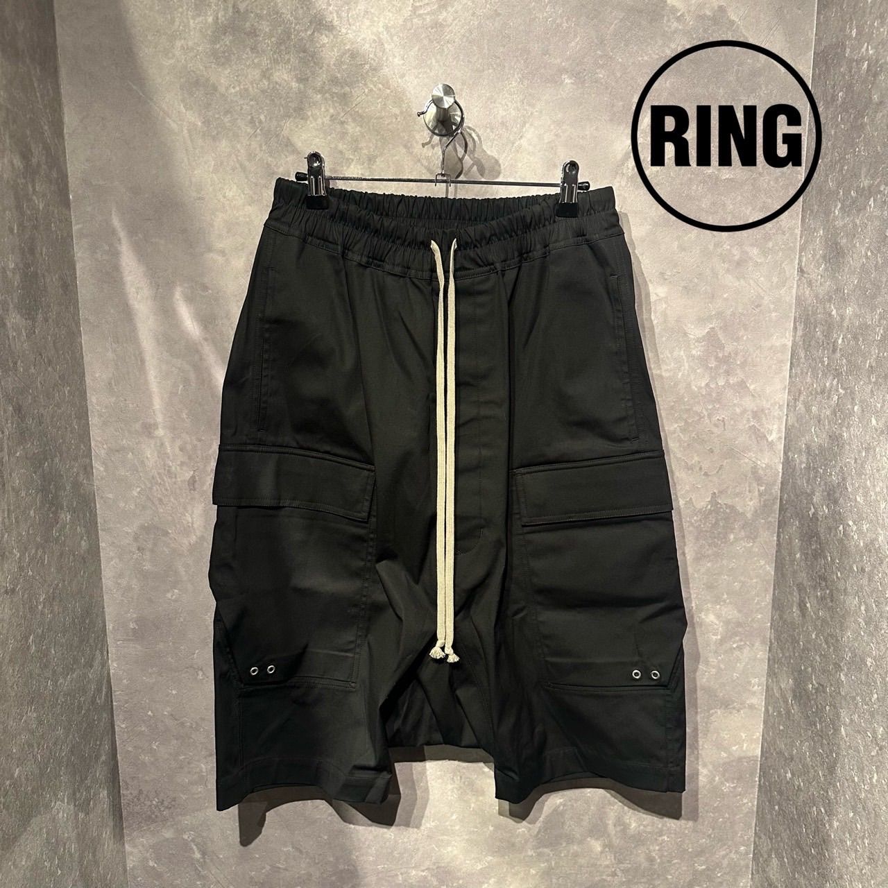 RICKOWENS Cargo pods Rick Owens DRKSHDW Pods Cargo Shorts
