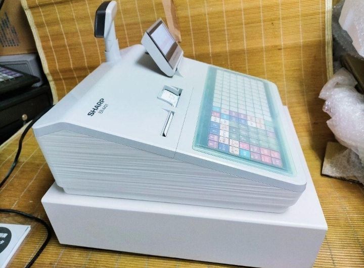 正規品フル設定無料シャープ最上位インボイスレジスターER-A411　411111 美品！SHARP シャープ 最上位レジスター ER-A411 おまけあり