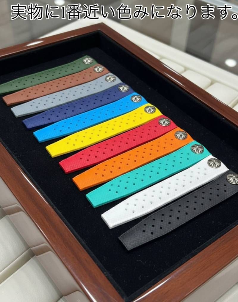 AppleWatch用フッ素ラバー バンド