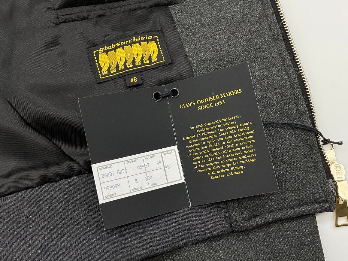 未使用品】giab's ARCHIVIO 70周年記念 ブルゾン 48 注文 未使用品