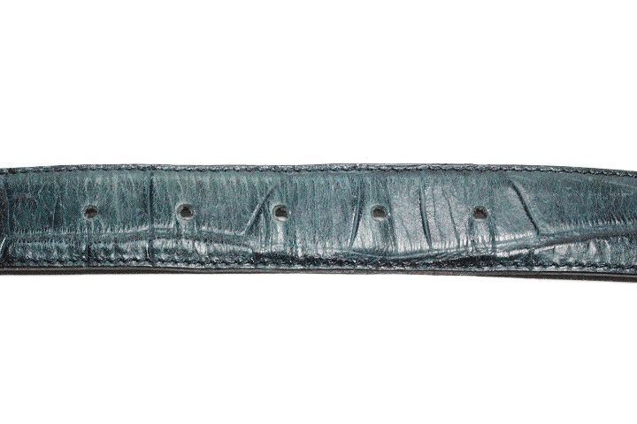 【良品】ジャンニヴェルサーチ ベルト クロコ型押し レザー ターンロック 良品】ジャンニヴェルサーチ ベルト クロコ型押し レザー ターン