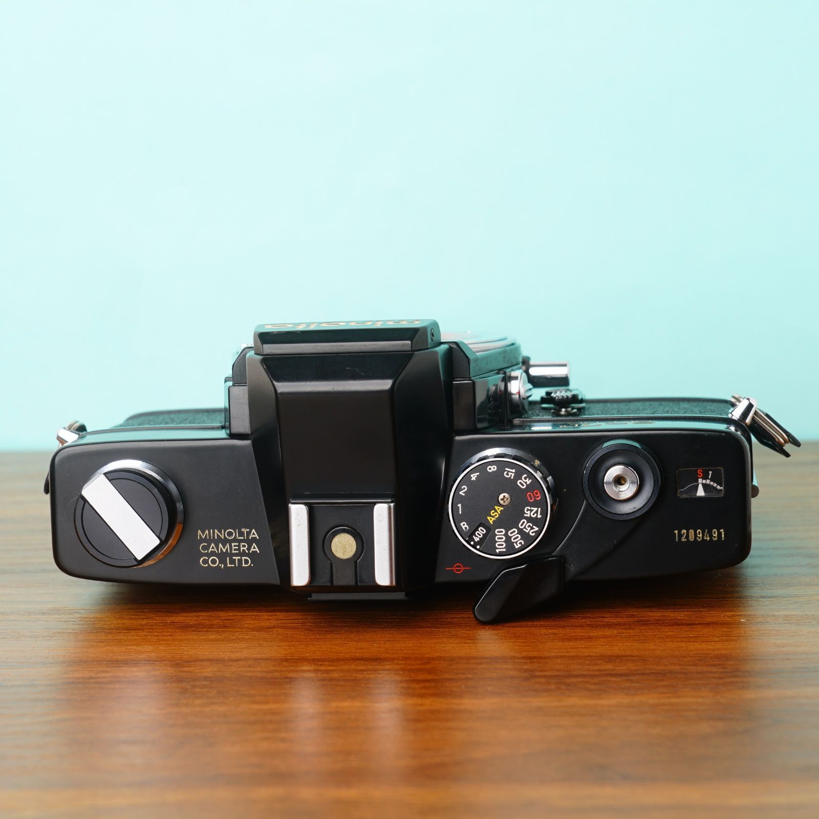  整備済 ミノルタ SRT SUPER ブラック ボディ フィルムカメラ 91 一眼レフカメラ(フィルム) フィルムカメラ