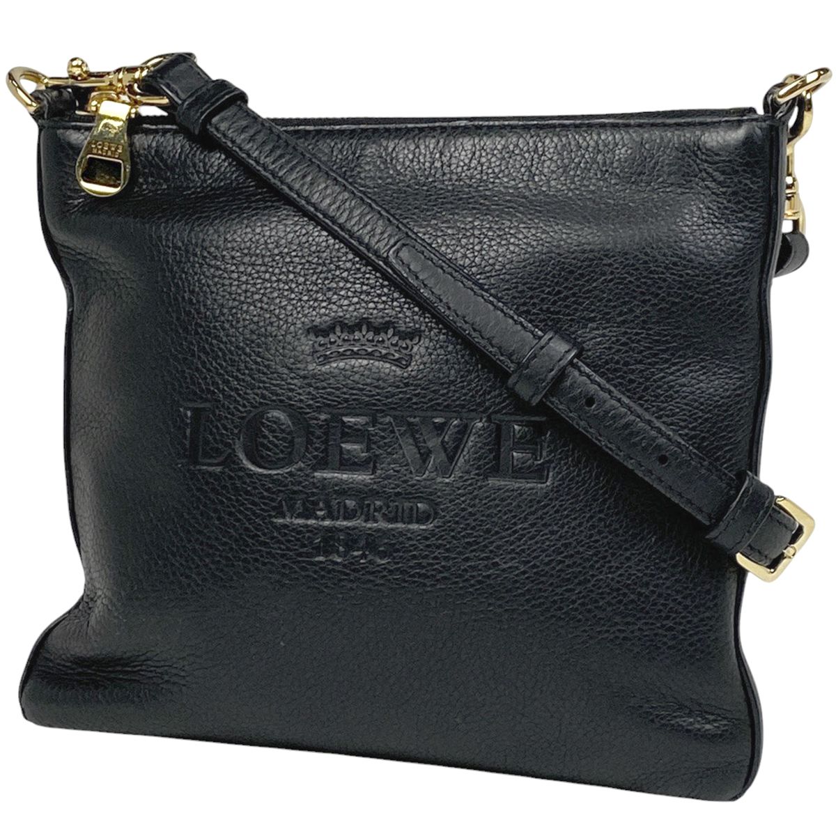 ロエベ LOEWE ヘリテージ ショルダーバッグ ロゴ ショルダーバッグ 