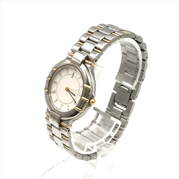 イヴサンローラン　レディース　腕時計　クォーツ　4630-E63441 良品 Yves Saint Laurent YSL サンローラン 4630-E63441