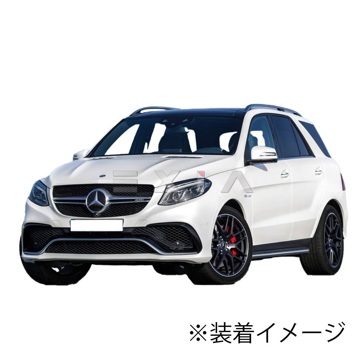 現品限り】SUV GLEクラス W166 GLE63仕様 ディフューザー＆マフラーカッターセット メルセデスベンツ 社外品 - パーツ