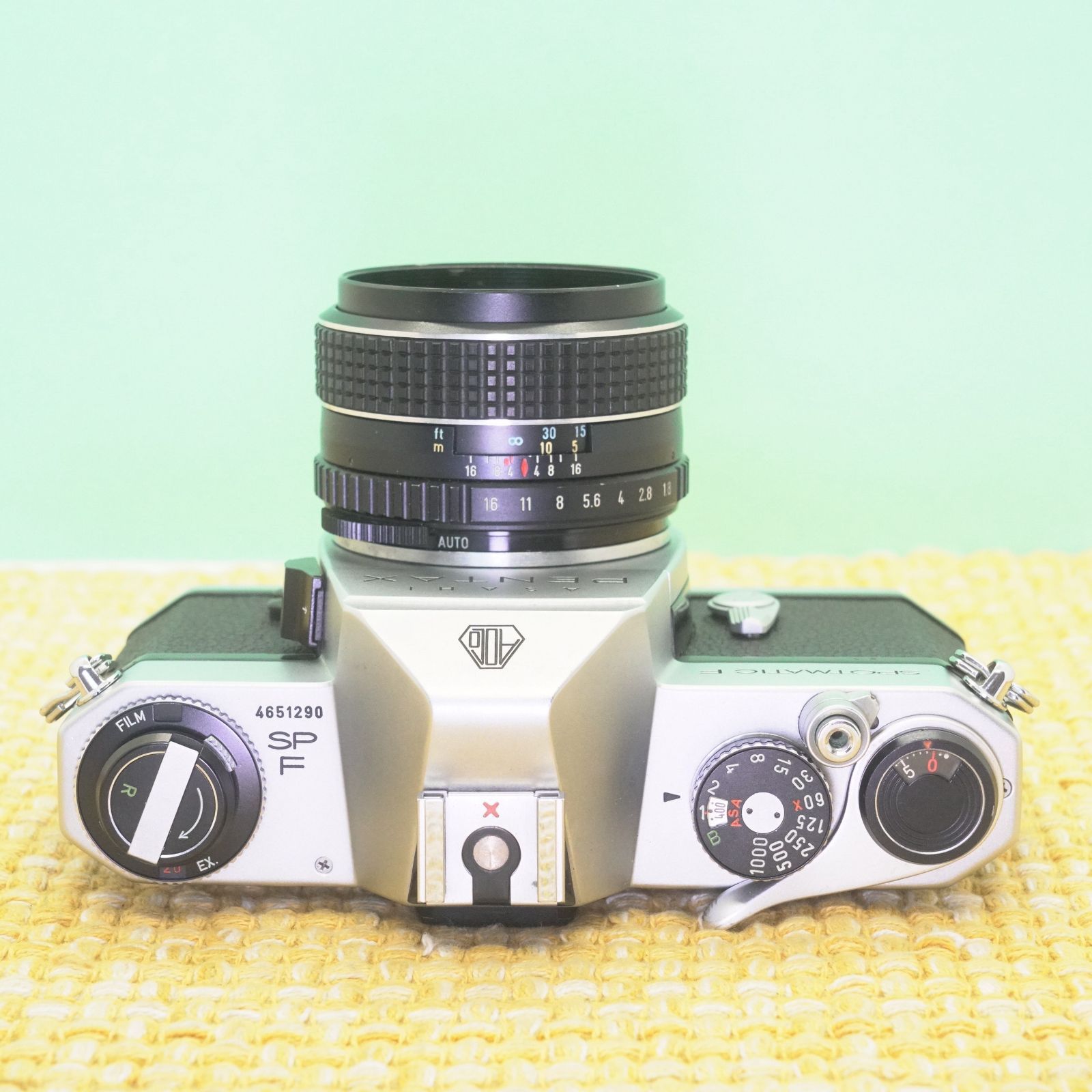 完動品◎ペンタックスSPF × 55mm f1.8 フィルムカメラ #290 - カメラの 