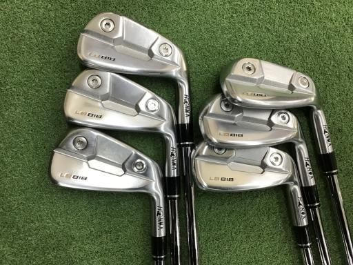 中古】 本間ゴルフ LB-818 中空 6S アイアンセット IR NS PRO 950GH