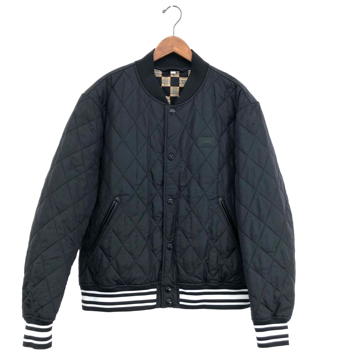 良好 BURBERRY LONDON バーバリーロンドン キルティングボンバー 良好 BURBERRY LONDON バーバリーロンドン キルティングボンバー