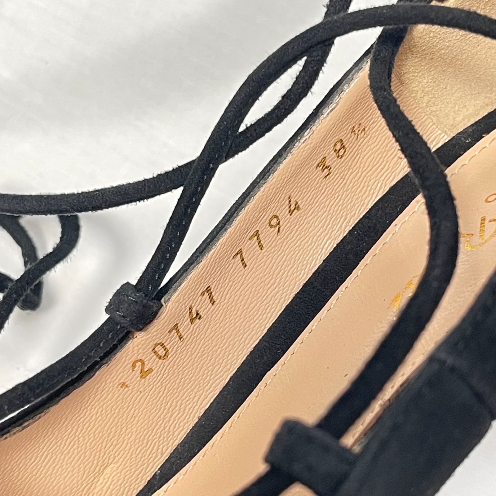 Gianvito Rossi ジャンヴィトロッシ レースアップパンプス 編み上げ Gianvito Rossi ジャンヴィトロッシ レースアップパンプス