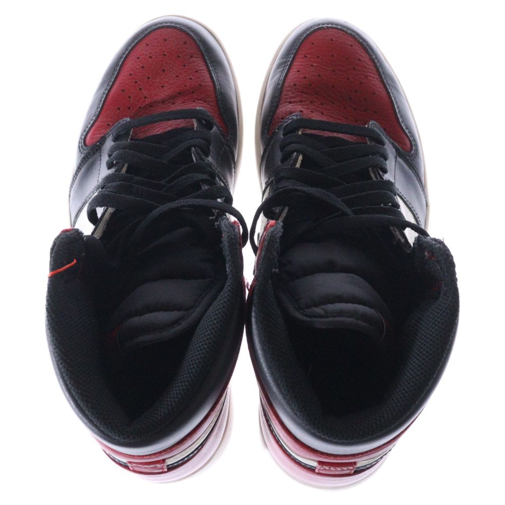 NIKE (ナイキ) AIR JORDAN 1 RETRO HIGH OG BRED TOE エア