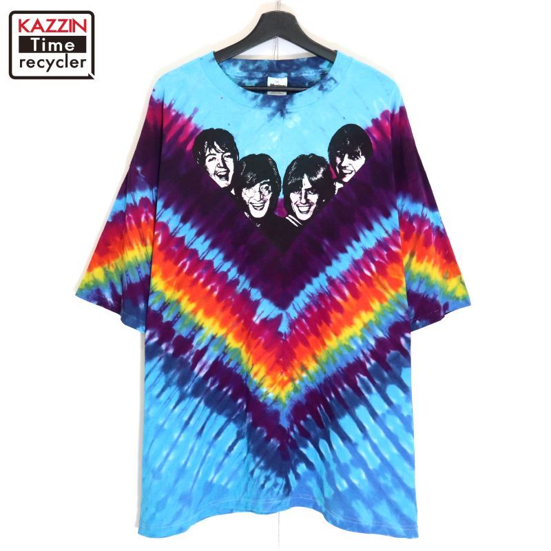 90s USA製 vintage ビートルズ The Beatles タイダイ柄 バンドTシャツ