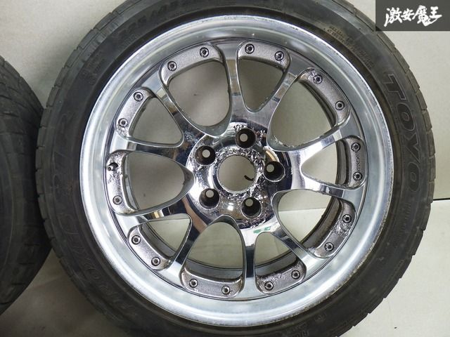 ユーロライン ホイール WORK ワーク ユーロライン 17インチ 17 8J 38 2
