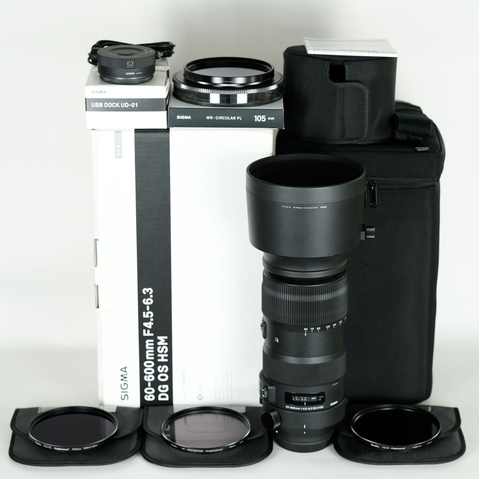 美品｜フィルター4種+USBDOCK付] SIGMA 60-600mm F4.5-6.3 DG OS
