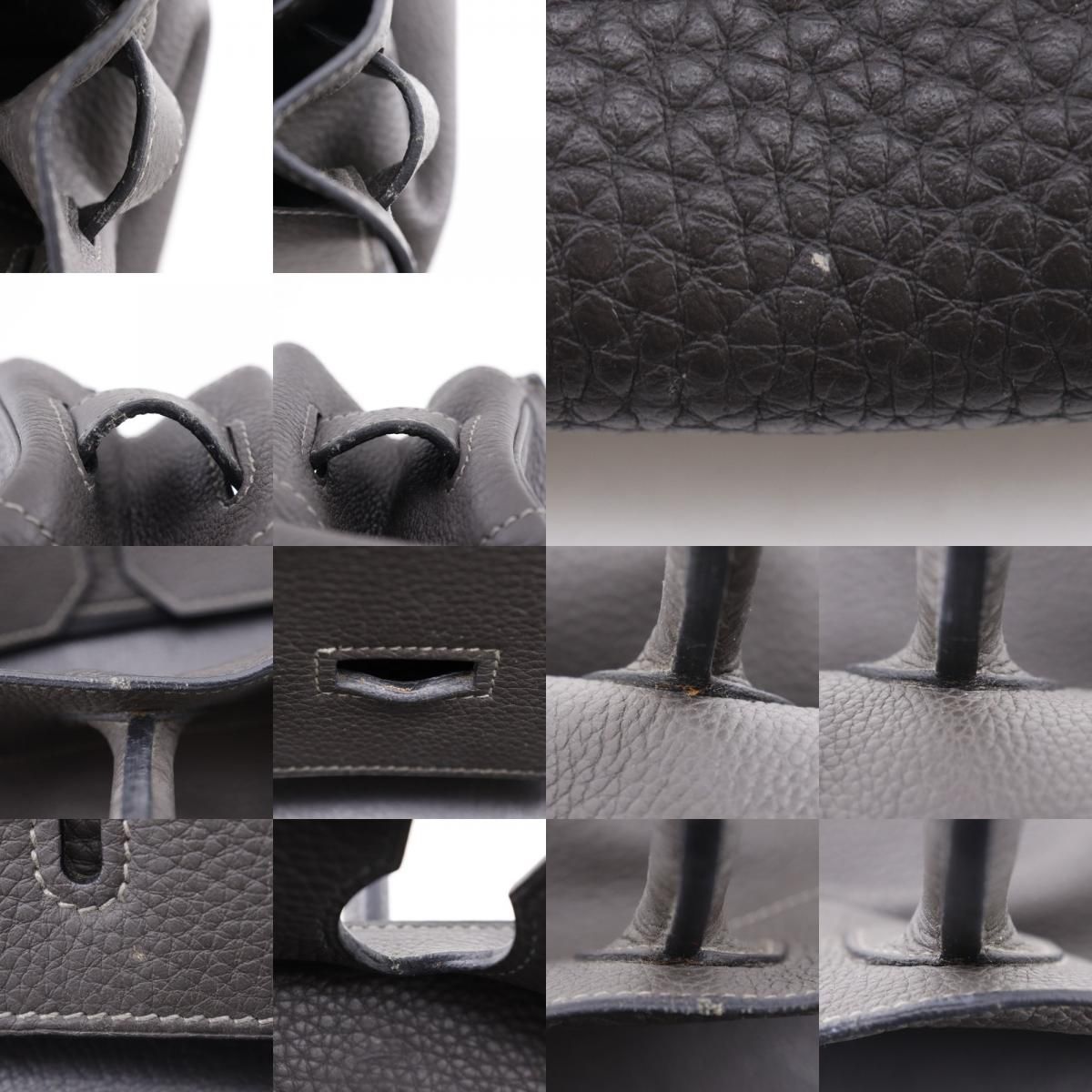 HERMES】エルメス ショルダーバーキン42 トリヨンクレマンス グレー 