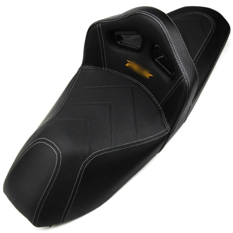 PCX125/150/160(JF81/JF84/KF30/JK05/KF47)用 バケットシート/背もたれ付きシート ローダウンスポーツシート(完成品）刺繍色/金