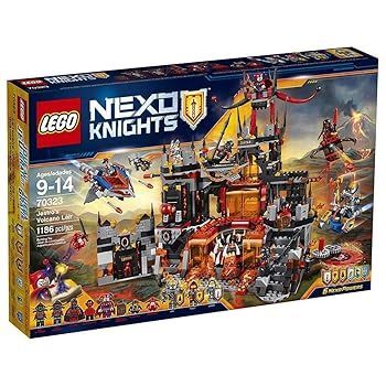 開封済み未使用品 LEGO 70323 レゴネックスナイツ 悪のメガマグマ神殿 NEXO KNIGHTS  NEXO KNIGHTS ネックスナイツ メガマグマ神殿 70323 公式通販