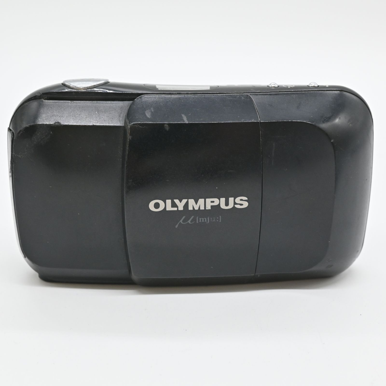 Olympus μ 初代　フィルムカメラ 完動品】 希少品 OLYMPUS 初代 μ フィルムカメラ 動作確認済み